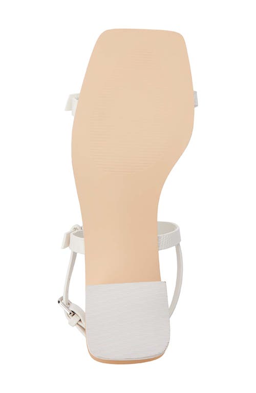 Coconuts By Matisse Maya Slingback Sandal In Bone Lizard