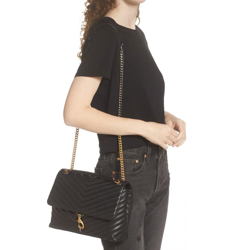 Rebecca Minkoff Edie Quilted Leather Shoulder Bag | Nordstrom