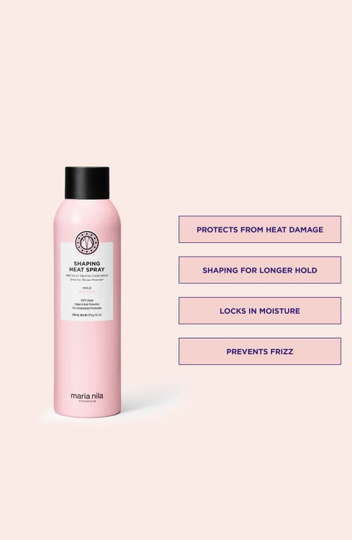 Shop Maria Nila Shaping Heat Spray Dry Heat Protection Spray In No Color