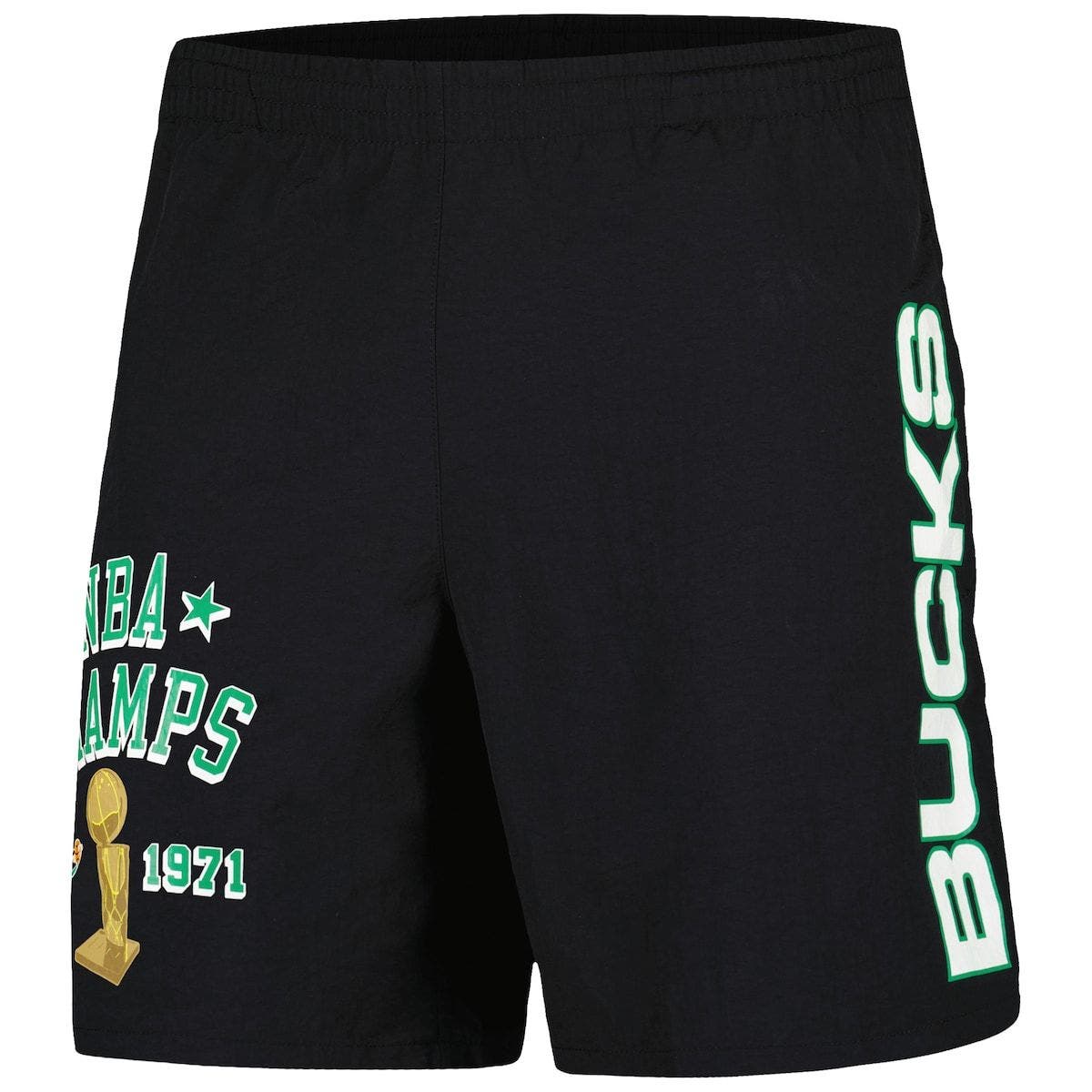 Mitchell & Ness Men's Mitchell & Ness Black Milwaukee Bucks Heritage Shorts Nordstrom
