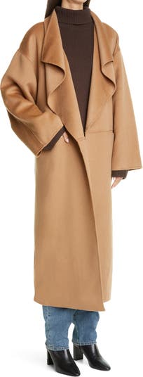 Toteme annecy clearance coat camel