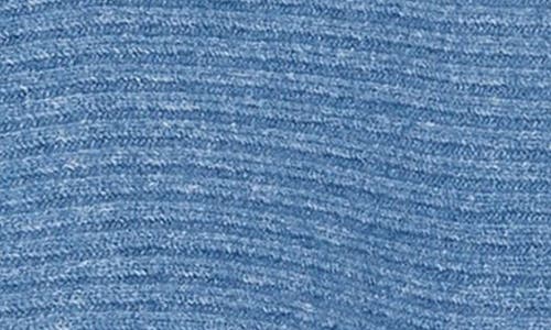 Guess Crossback Mock Neck Sweater In Nordic Sea Multi