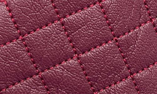 Marcus Adler Faux Leather Gloves In Burgundy