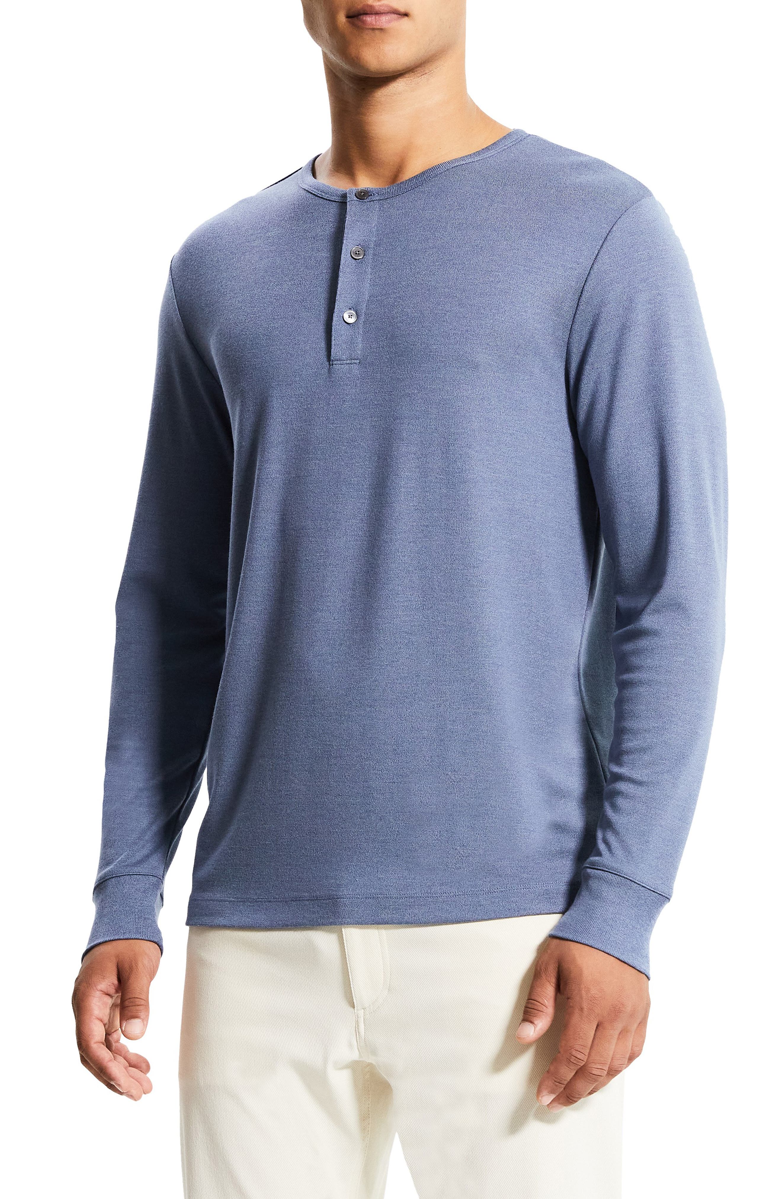 Theory Essential Anemone Henley | Nordstrom
