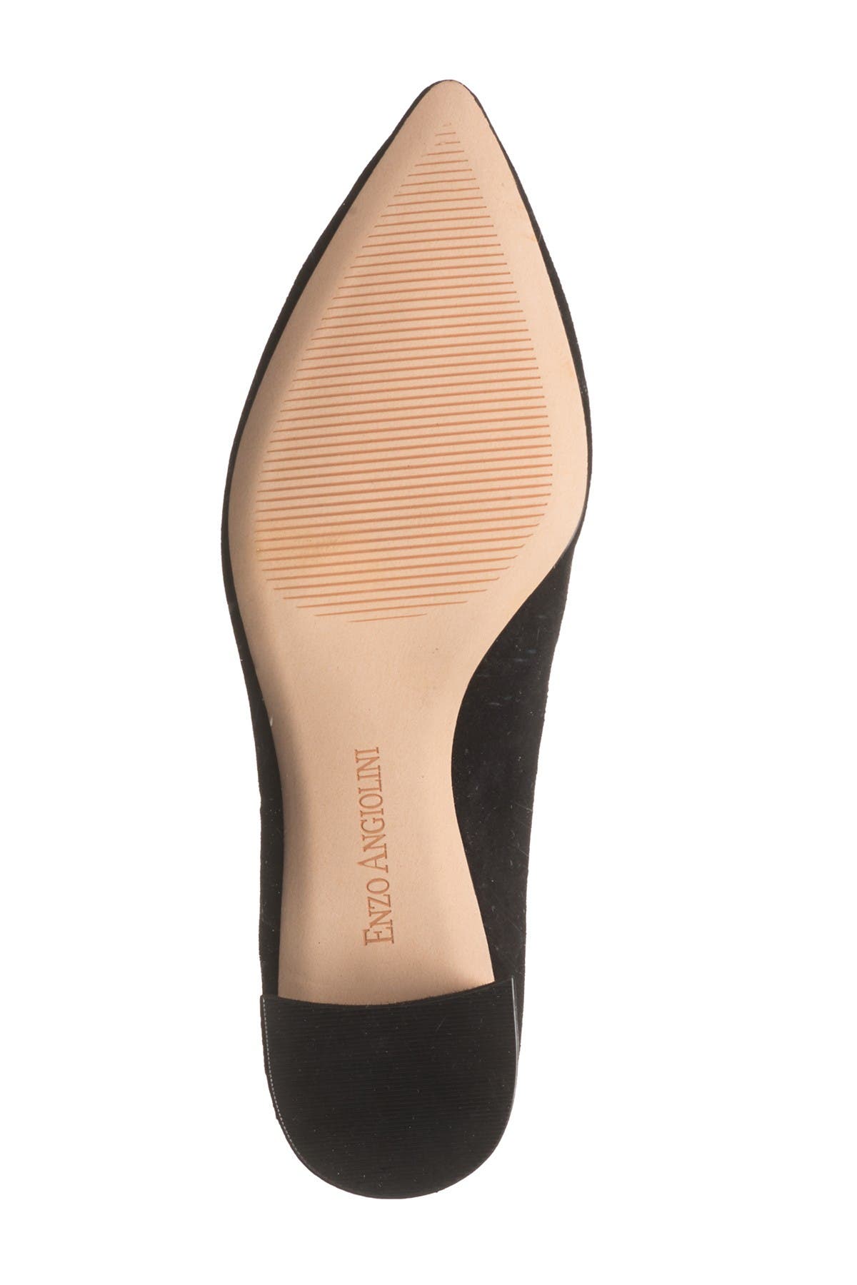 enzo angiolini debbie suede pointed toe pump