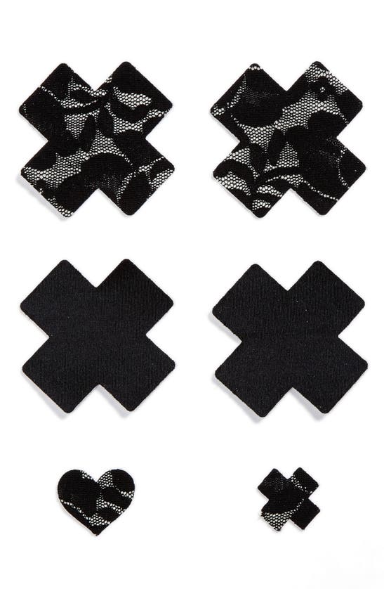 BRISTOLS 6 NIPPIES BY BRISTOLS SIX CROSS NIPPLE COVERS