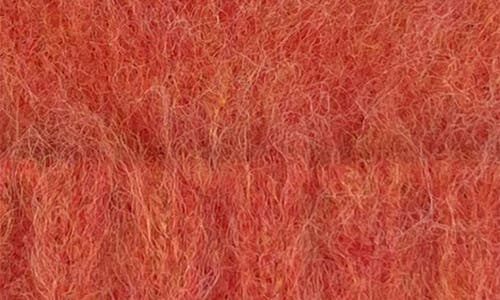 Marcus Adler Fuzzy Hair Beanie In Orange