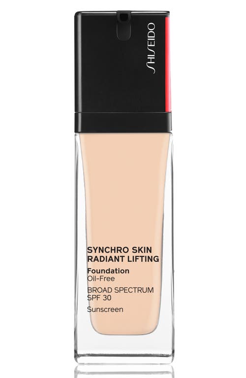 Shiseido Synchro Skin Radiant Lifting Foundation SPF 30 in 130 Opal at Nordstrom