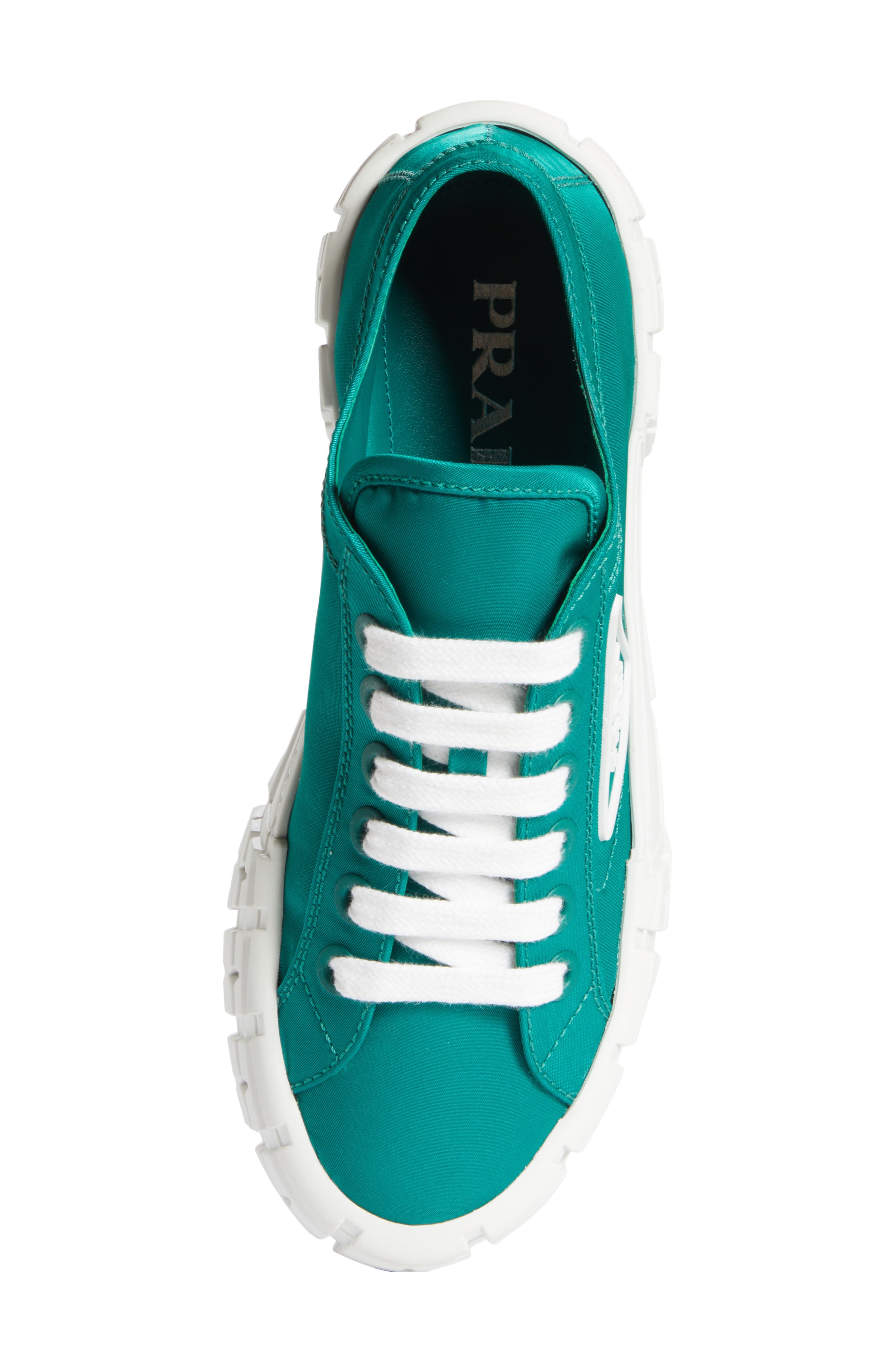 prada 50mm logo flatform sneakers