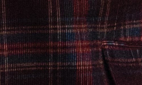 Savile Row Co Brown Plaid Corduroy Sport Coat In Brown