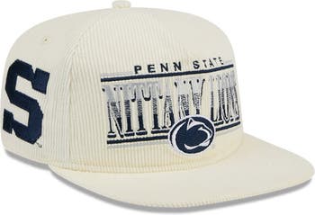 Penn State Nittany Lions New Era Court Sport Foam A-Frame 9FORTY Adjustable  Trucker Hat - White/Navy