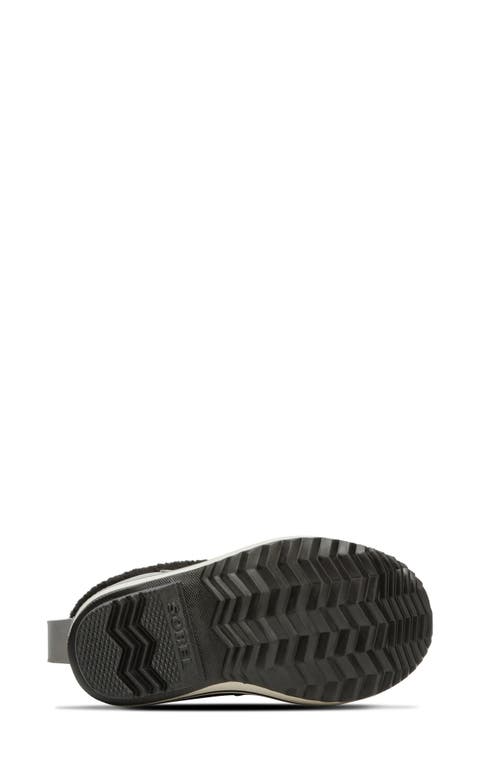 Sorel Kids' Yoot Pac Waterproof Snow Boot In Quarry/black