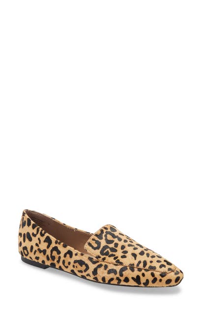 Steve Madden Gemmy Loafer Flat In Leopard