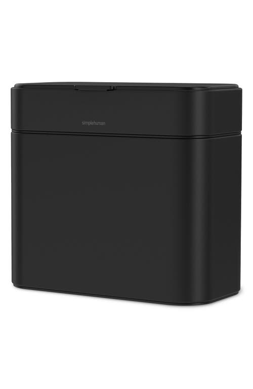 simplehuman 4L Compost Caddy in Matte Black at Nordstrom
