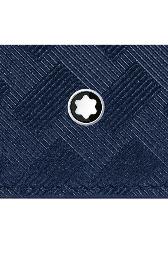Montblanc Extreme 3.0 Compact Wallet 6cc In Ink Blue