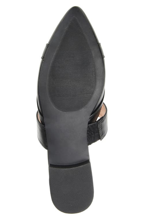 Journee Collection Collection Women's Tru Comfort Foam Narrow Width Stasi Mule In Black