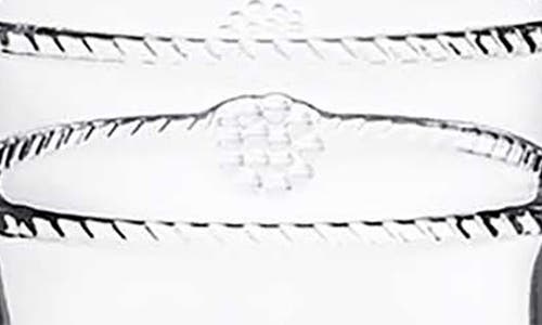 Juliska Isabella Acrylic Small Tumblers, Set Of 4 In Clear
