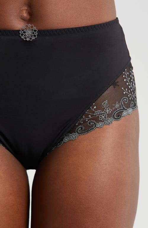 Shop Simone Perele Delice Retro Briefs In Moonlight