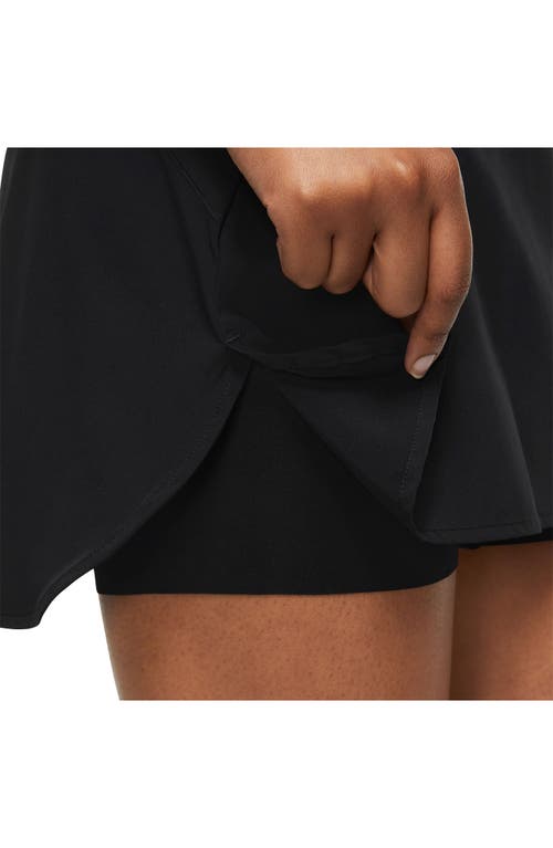 Shop Nike Dri-fit Bliss Training Skort In Black/clear