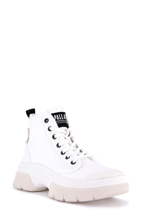 Pallawave High Top Sneaker in Star White