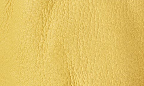 Shop Hestra Tore Deerskin Leather Gloves In Yellow