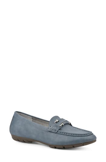 Cliffs By White Mountain Glaring Loafer In Light Blue/grainy