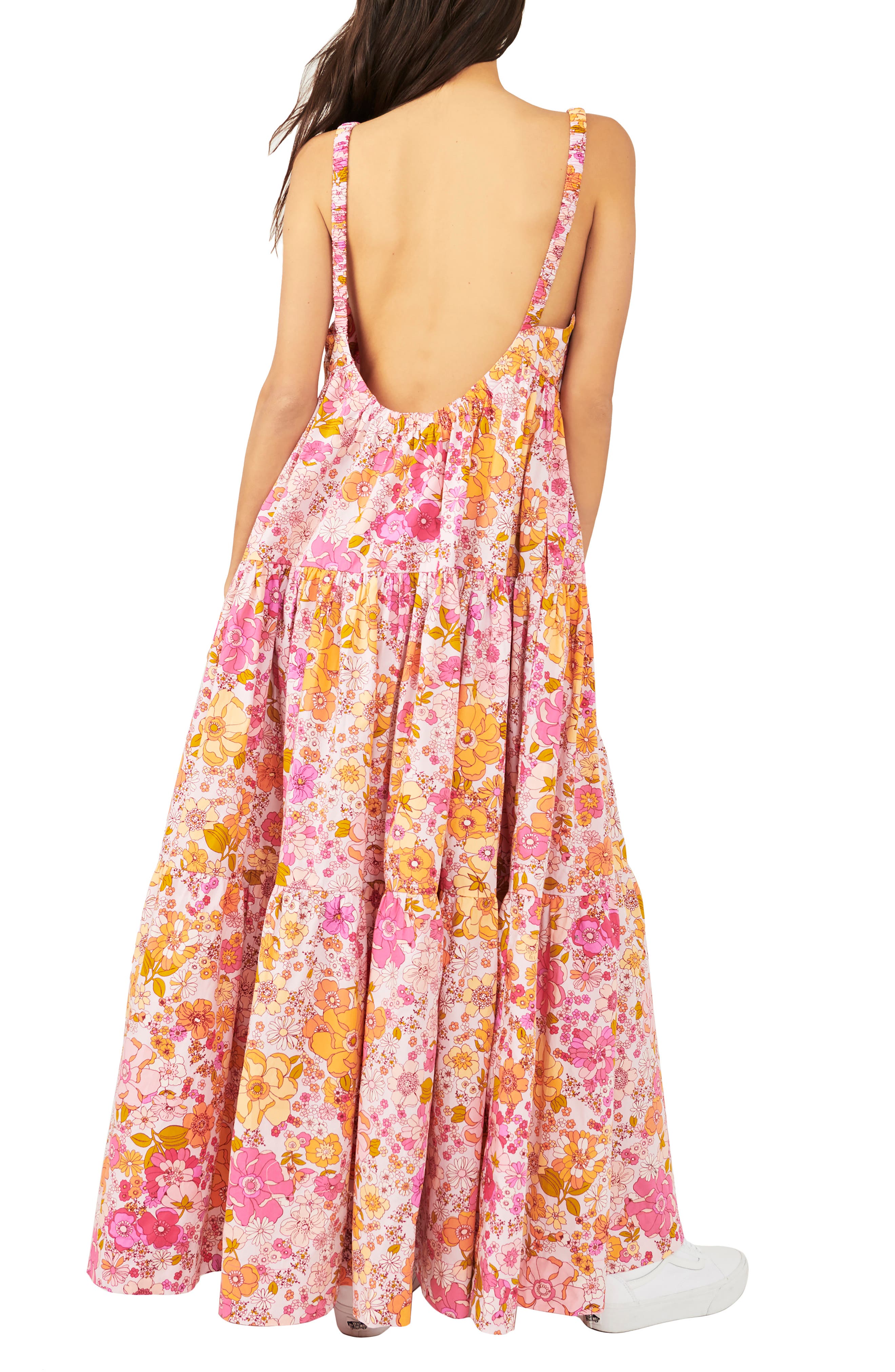 Free People Floral Maxi Sundress 