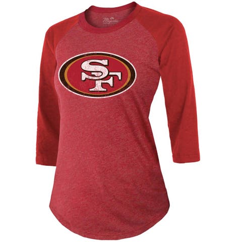 : Men's Majestic Threads NFL Super Bowl LVI Name & Number Raglan  3/4 Sleeve T-Shirt : Sports & Outdoors