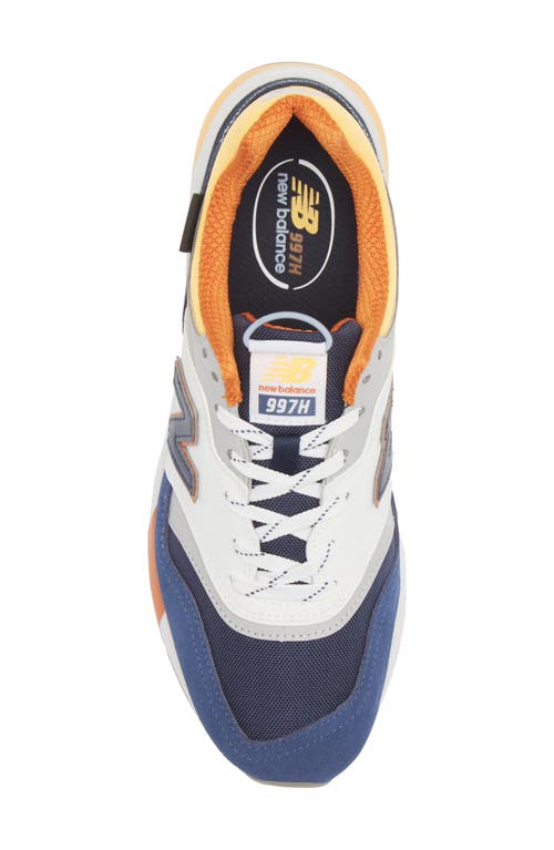 Shop New Balance 997 H Sneaker In Moon Shadow/vibrant Apricot