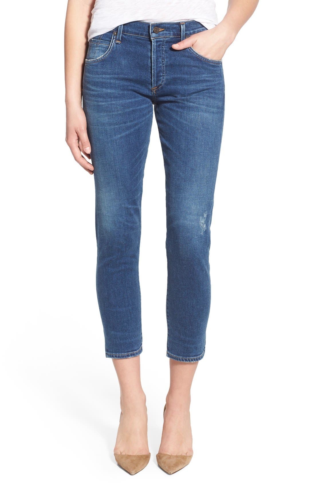 Citizens of Humanity 'Elsa' Crop Slim Jeans (Taos) | Nordstrom