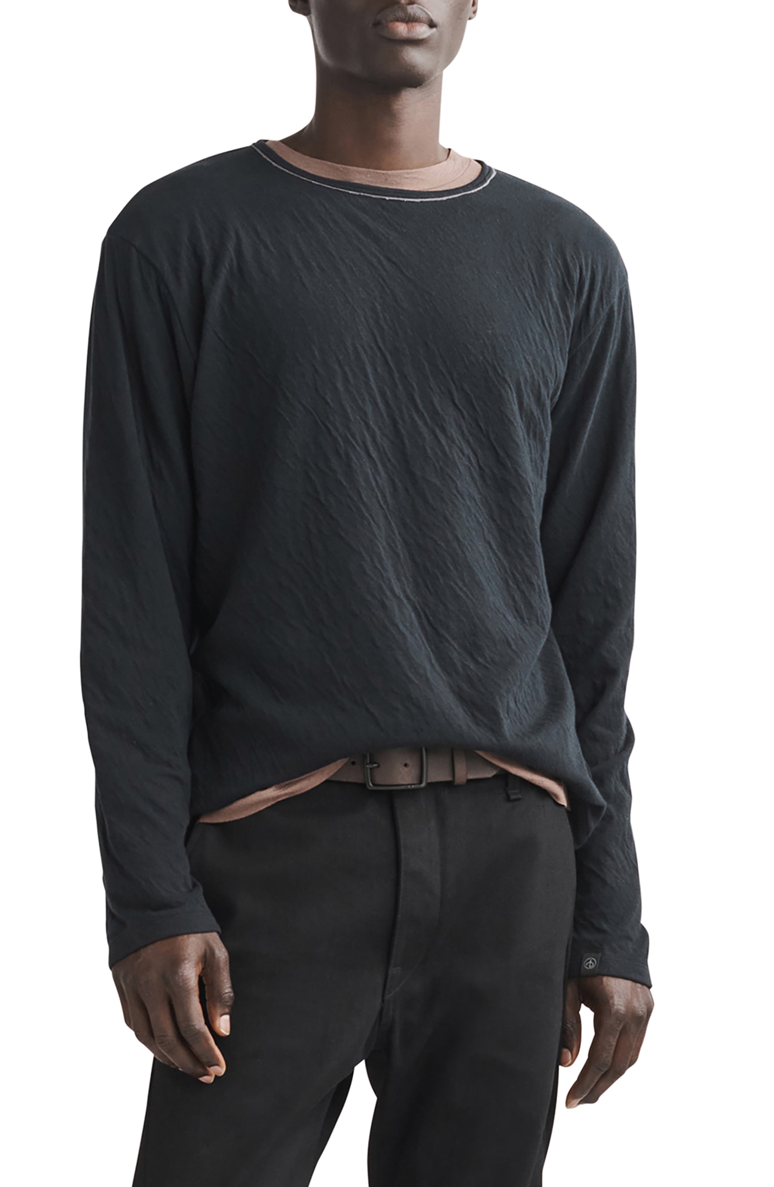 rag and bone theo long sleeve tee