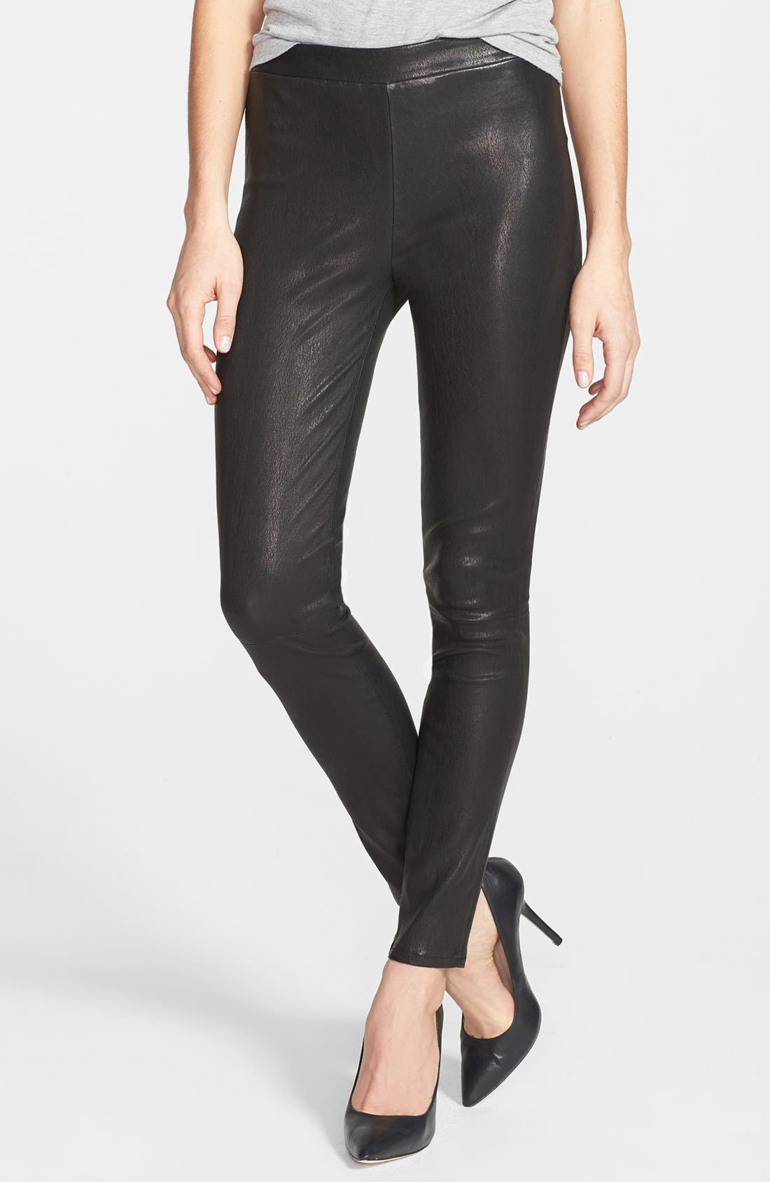 J Brand '8007' Genuine Leather Leggings Nordstrom