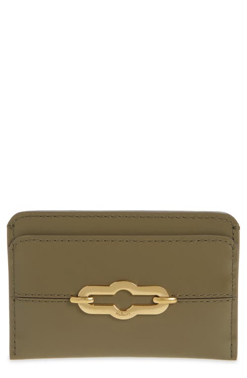 Mulberry Pimlico Card Case in Linen Green at Nordstrom