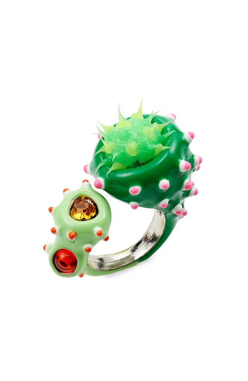 Collina Strada Candy Pod Ring in Green