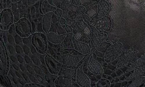 Etam Success Lace Underwire Spacer Bra In Black