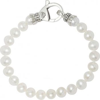 Lagos luna pearl online bracelet