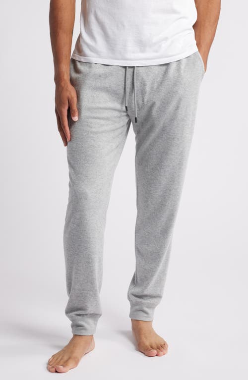 Daniel Buchler Brushed Twill Pajama Joggers In Grey