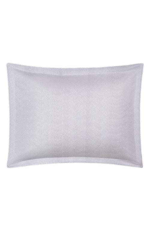 Matouk Jasper Cotton Sateen Pillow Sham In Fawn