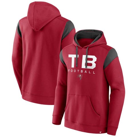 Youth San Francisco 49ers Scarlet Static Performance Pullover Hoodie