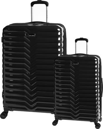 Black Avery Hardshell Spinner Luggage - Set of 2