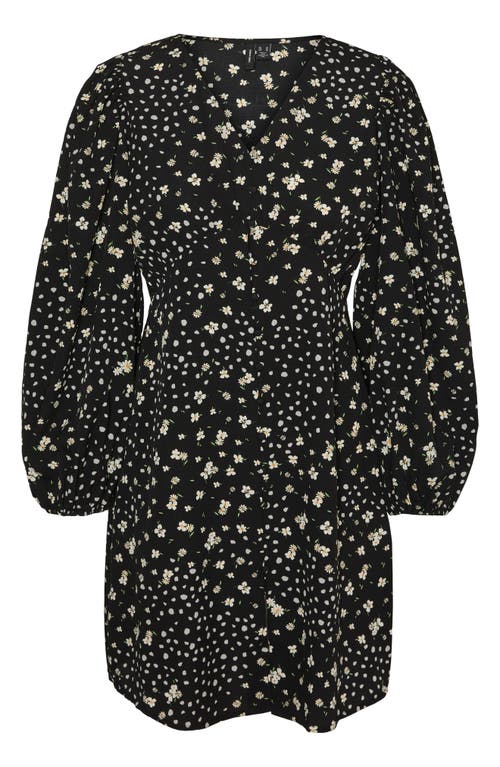 VERO MODA VERO MODA ALEA FLORAL LONG SLEEVE DRESS 