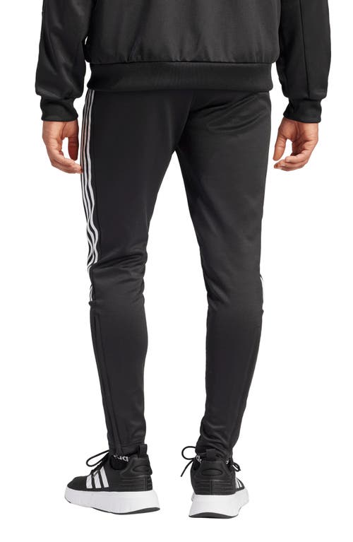 Shop Adidas Sportswear Tiro Tapered Athletic Pants In Black/white