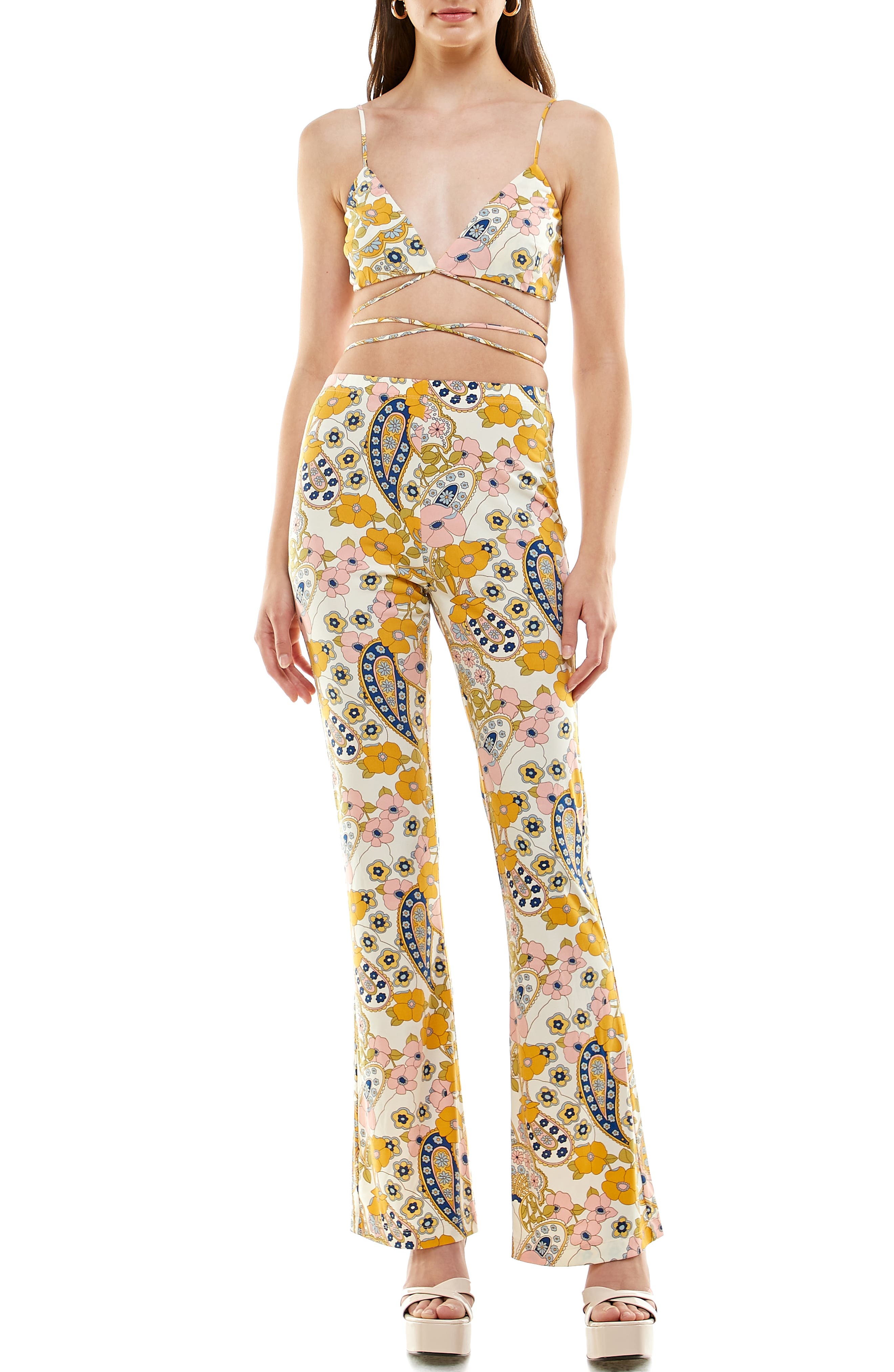 WAYF '98 Michelle Wide Leg Pants 