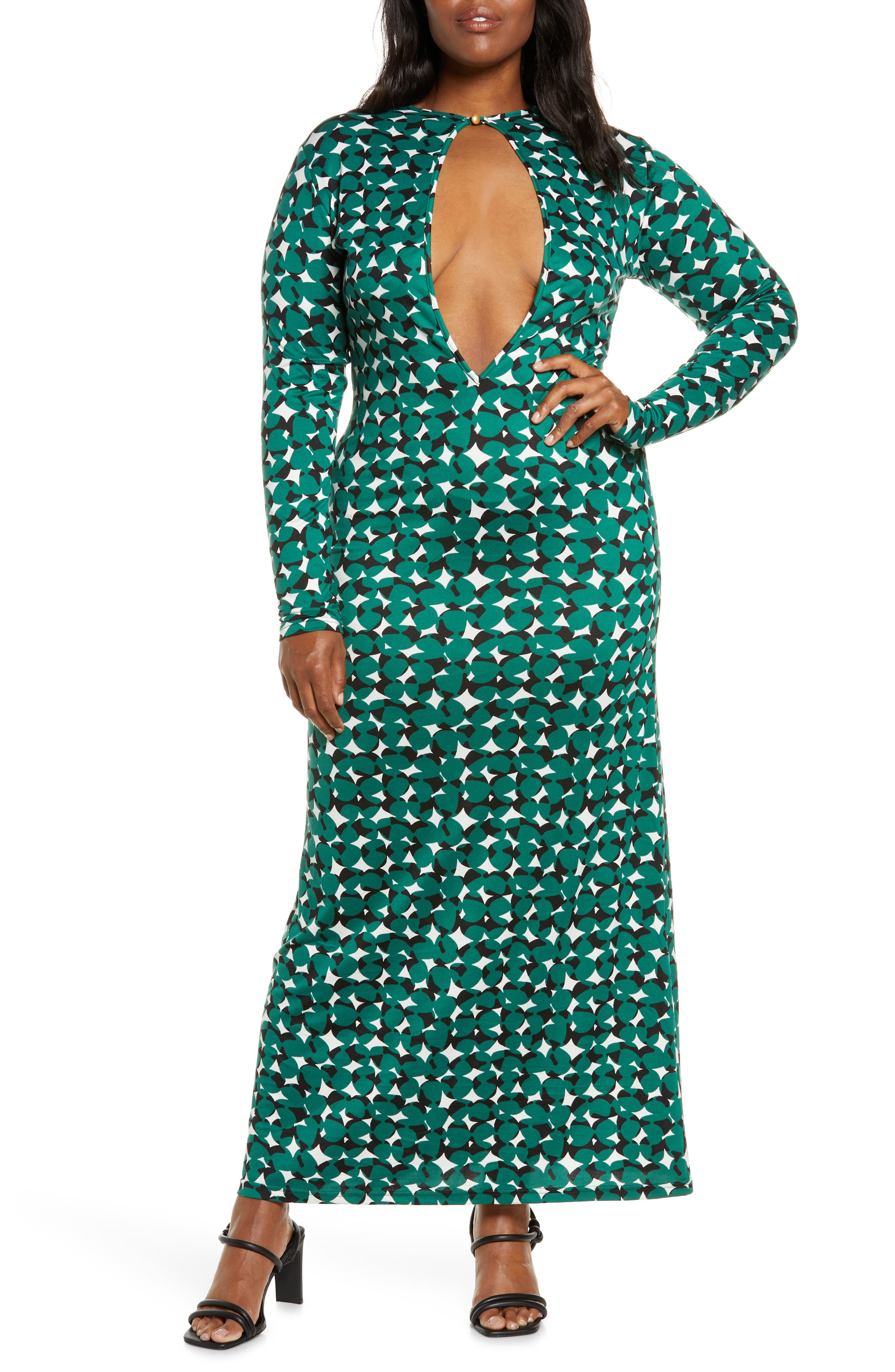 Jersey Knit Plus Size Dresses for Women 