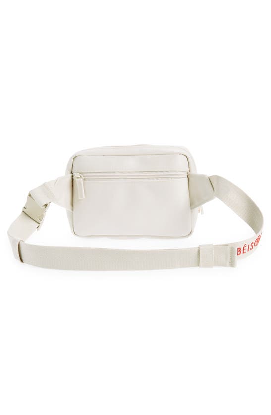 Shop Beis X Lonely Ghost Belt Bag In Beige