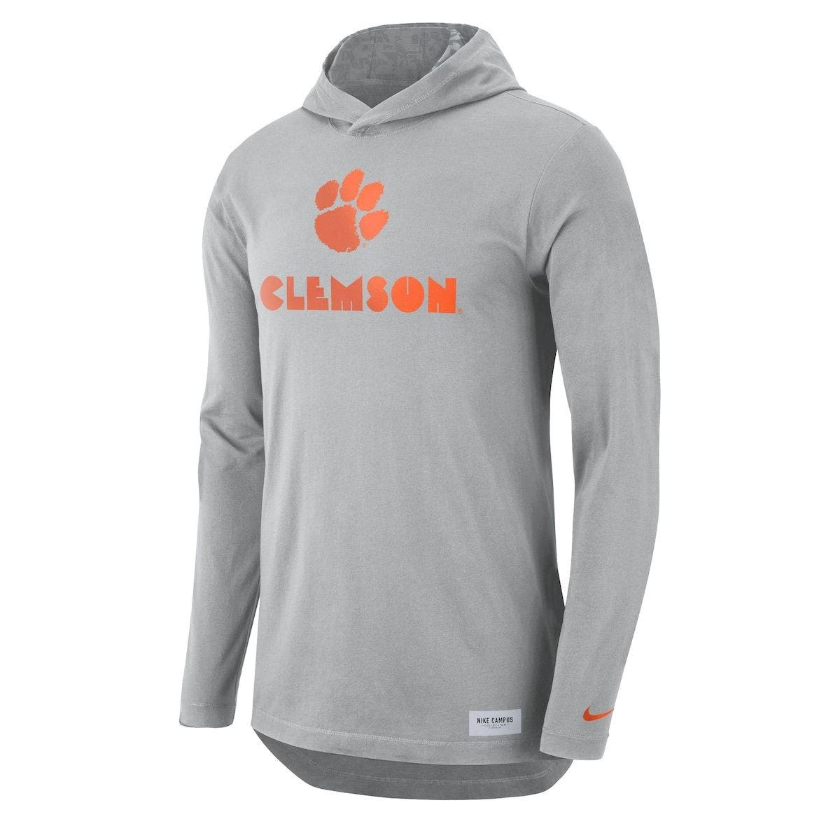 clemson dri fit hoodie