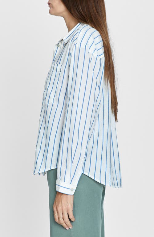 PISTOLA PISTOLA MYLA STRIPE BUTTON-UP SHIRT 