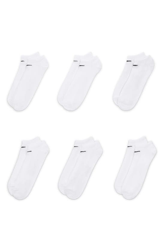 NIKE NIKE EVERYDAY 6-PACK LIGHTWEIGHT LOW CUT SOCKS