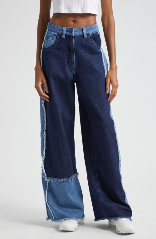 Patchwork Jeans in Indigo