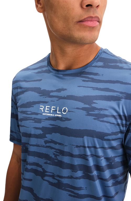 Shop Reflo Moana Sustainable Active T-shirt In Coronet Blue